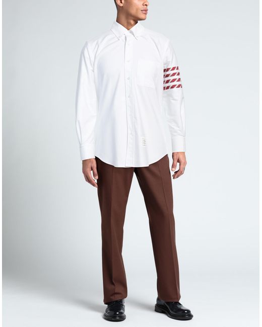 Camisa Thom Browne de hombre de color White