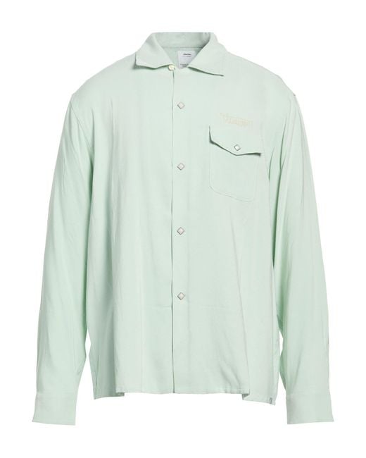 Visvim Green Shirt Rayon for men