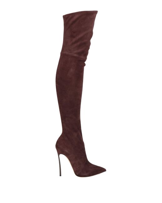 Botte Casadei en coloris Brown