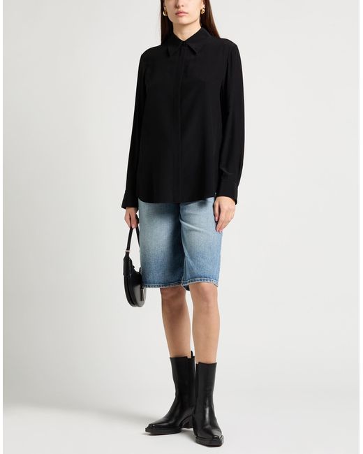 Chloé Black Shirt Silk