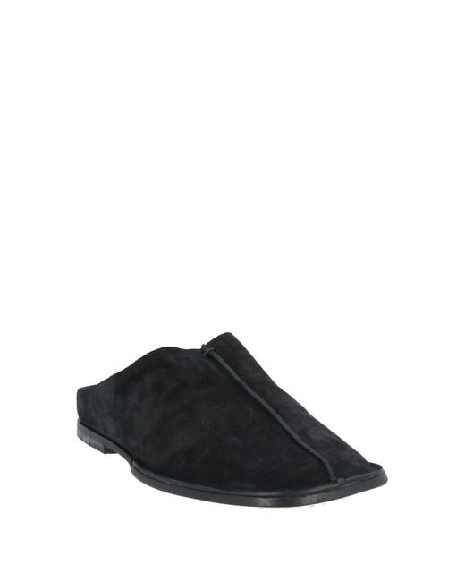 Vic Matié Black Mules & Clogs Leather for men
