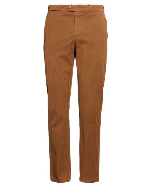Tela Genova Brown Pants for men