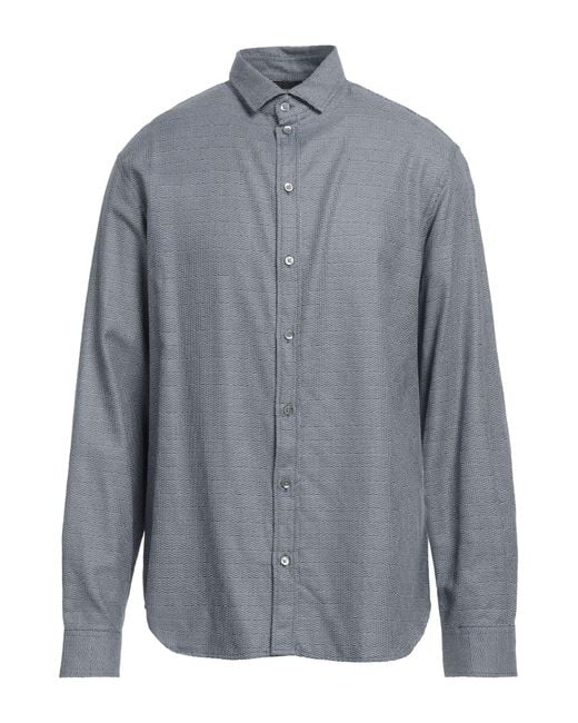 Camisa Emporio Armani de hombre de color Gray