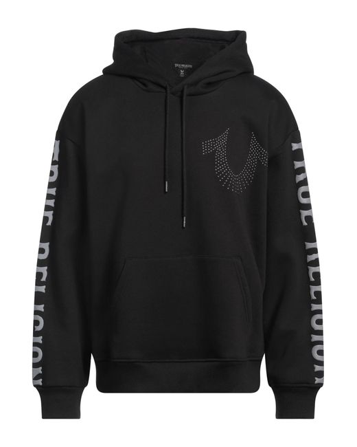 Felpa di True Religion in Black da Uomo