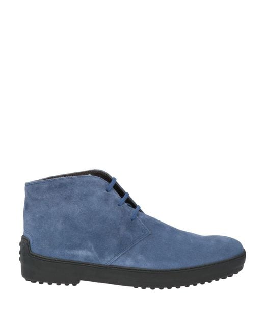 Bottines Tod's pour homme en coloris Blue