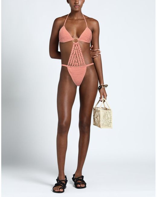 Akoia Swim Pink One-piece Swimsuit