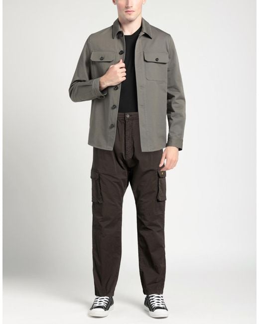 Lyle & Scott Gray Trouser for men