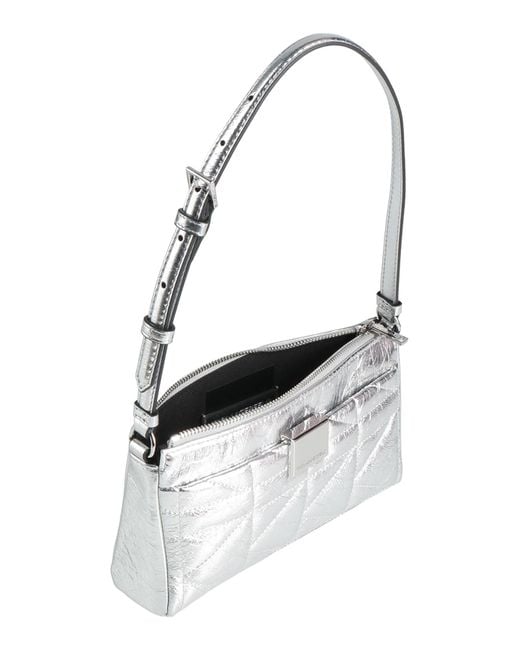 Karl Lagerfeld Metallic Shoulder Bag