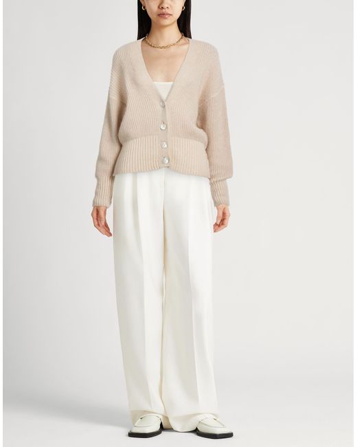 120% Lino Natural Cardigan