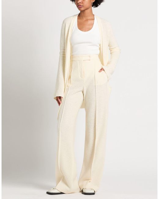 Iceberg White Pants Virgin Wool