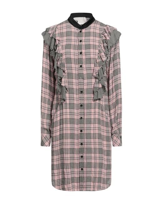 8pm Gray Midi Dress