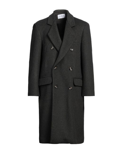 NAVIGLIO MILANO Mantel in Black für Herren