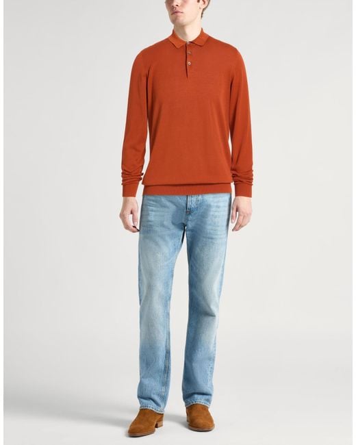 Drumohr Orange Sweaters for men