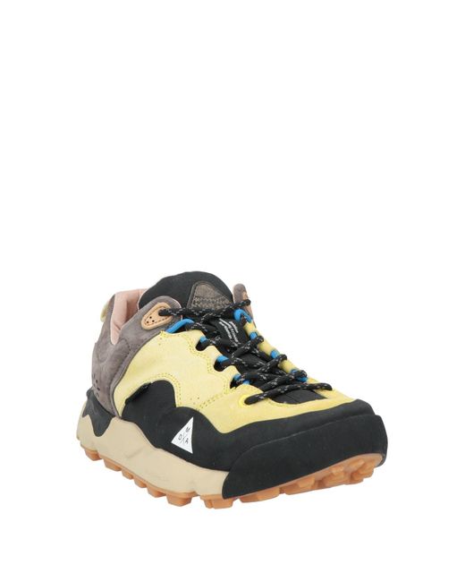 Flower Mountain Yellow Trainers for men