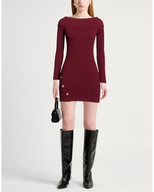 Haveone Red Mini Dresses