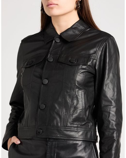 Rag & Bone Black Jacket Lambskin