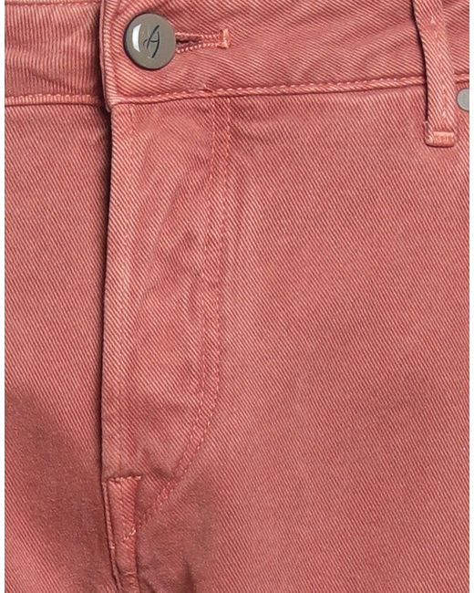 Hand Picked Red Pants for men