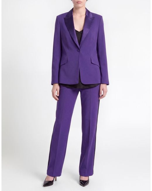 Marc Cain Purple Blazer
