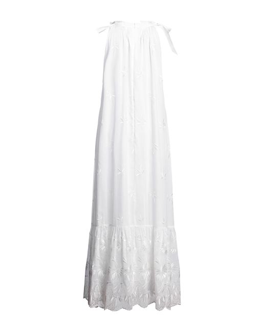 Erdem White Maxi-Kleid