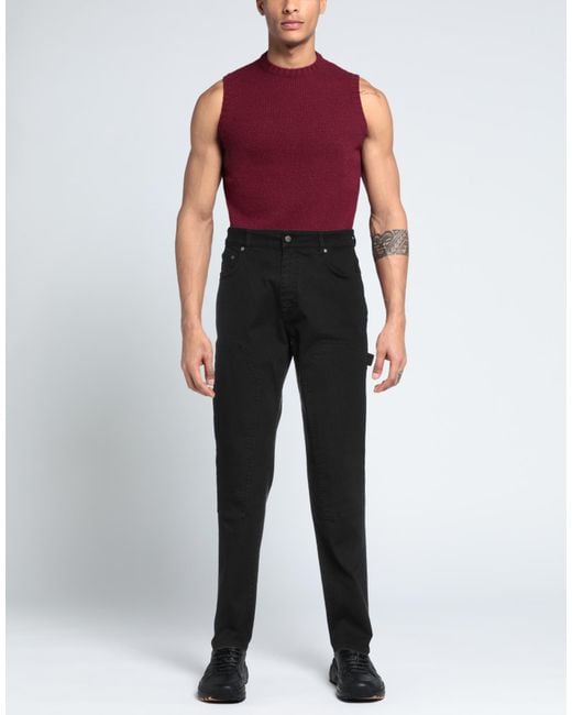 Represent Black Jeans for men