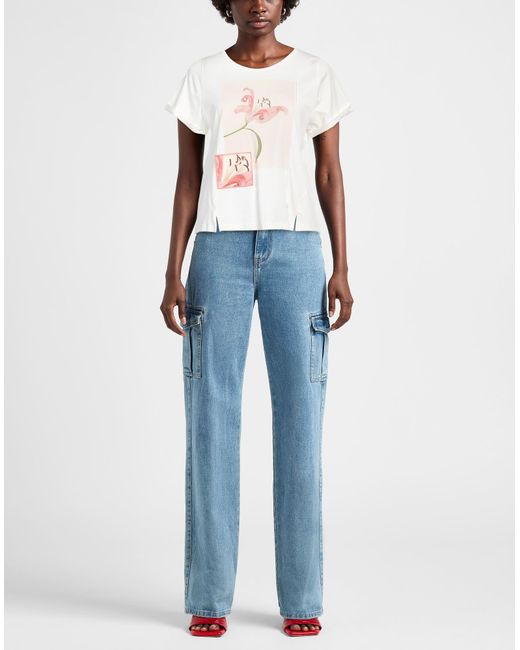 T-shirt High en coloris White