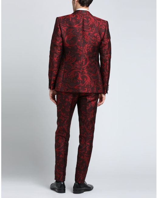 Traje Dolce & Gabbana de hombre de color Red
