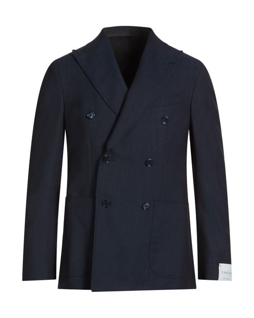 Caruso Blue Blazer for men