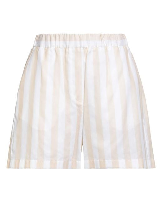 MSGM White Shorts & Bermuda Shorts