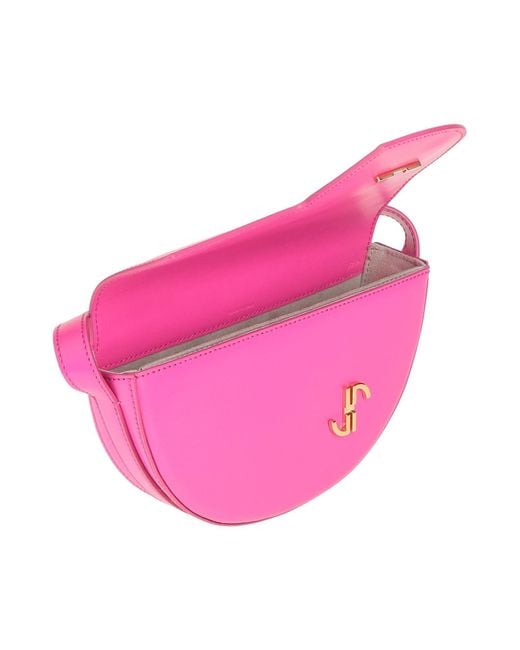 Patou Pink Handbag Leather