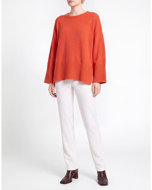 Carla G Red Sweater Polyacrylic, Alpaca Wool, Polyamide, Polyester