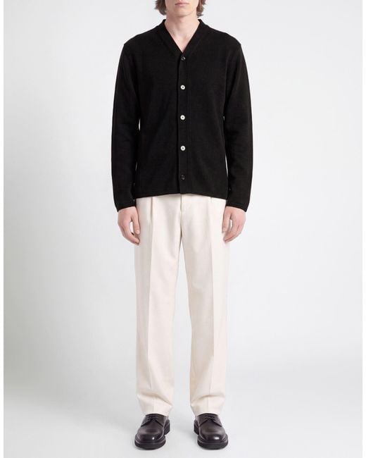 Comme des Garçons Black Cardigan Cotton, Polyester for men
