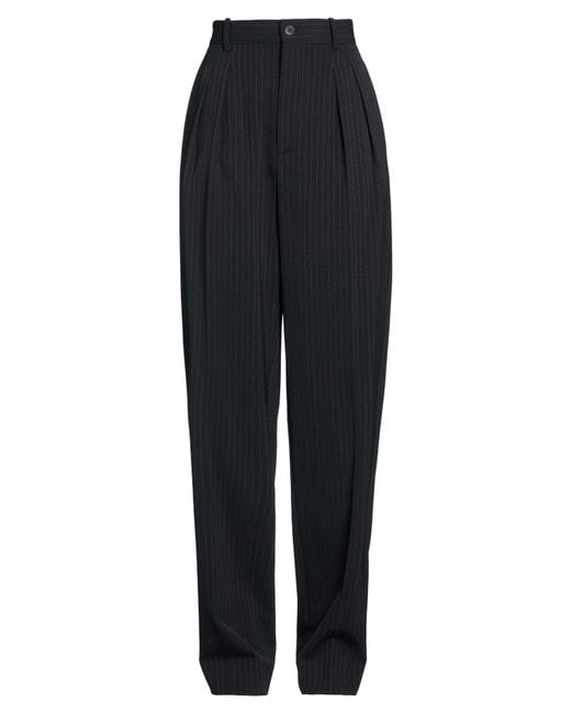 Nili Lotan Blue Pants Polyester, Virgin Wool, Elastane