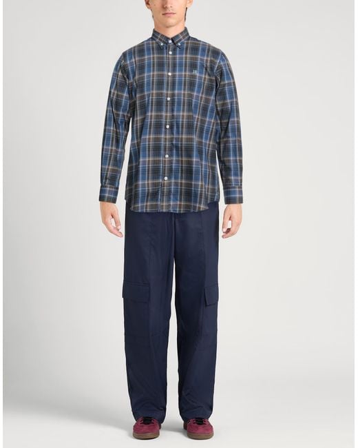 Harmont & Blaine Blue Shirt Cotton for men