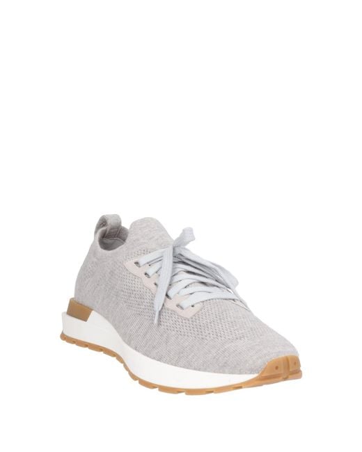 Gran Sasso White Sneakers for men