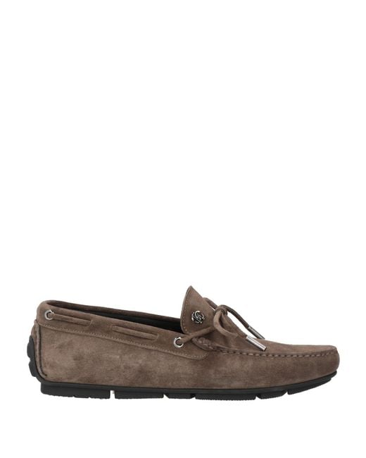 Roberto Cavalli Brown Loafer for men