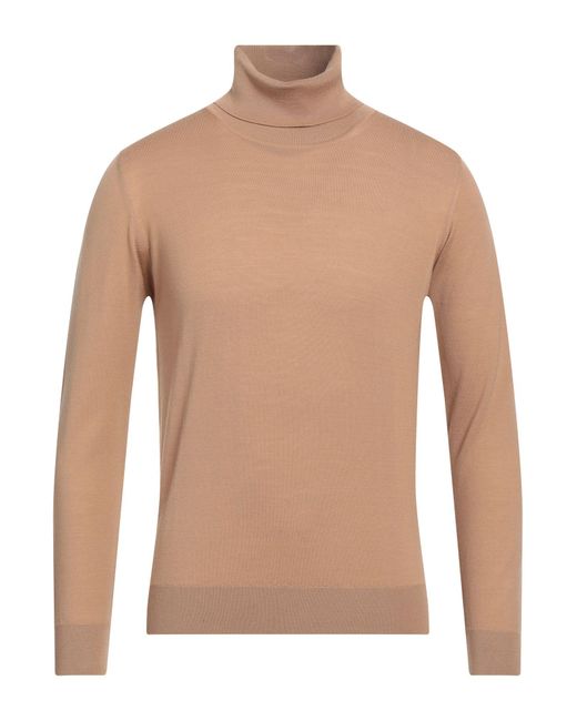 Alpha Studio Natural Turtleneck for men