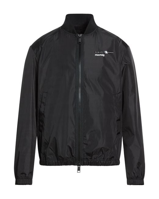 ARMANI EXCHANGE Black Jackets for men