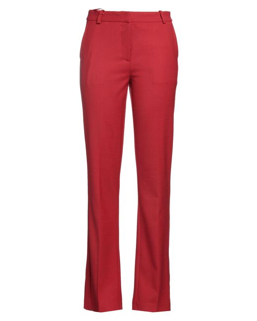 FEDERICA TOSI Red Trouser