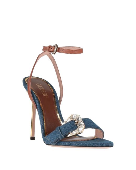 Gedebe Blue Sandals