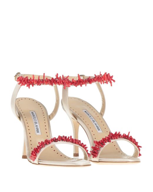 Manolo Blahnik Pink Sandals