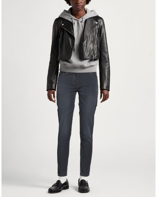 Rrd Blue Pants Polyamide, Elastane