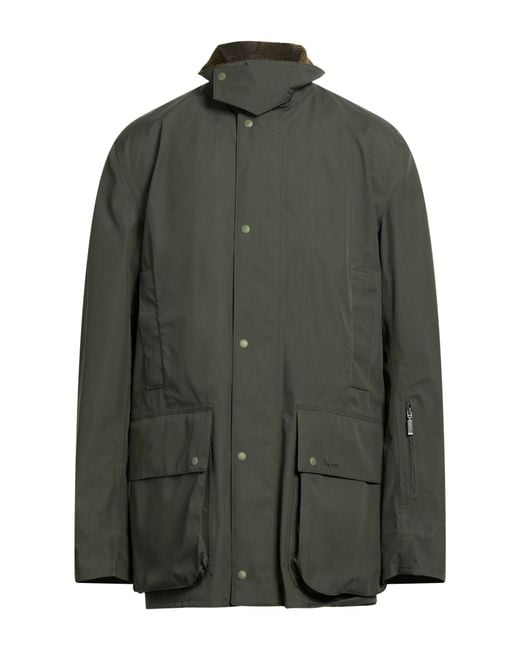Barbour Green Jacket Polyester, Cotton for men