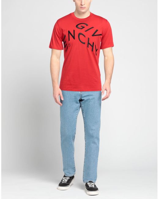 Givenchy Red T-shirt for men