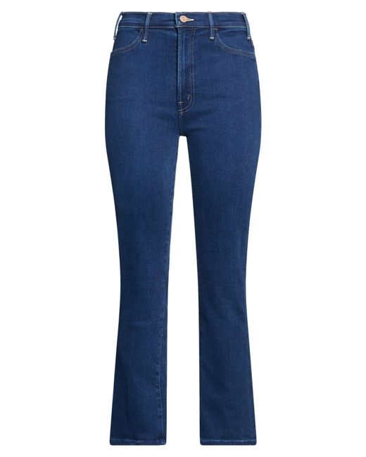 Mother Blue Jeans Cotton, Lyocell, Polyester, Elastane