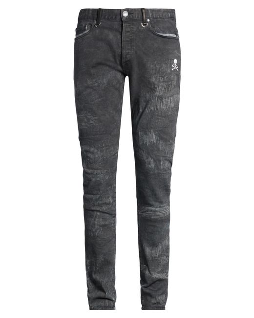 JOHN ELLIOTT x MASTERMIND JAPAN Gray Jeans for men