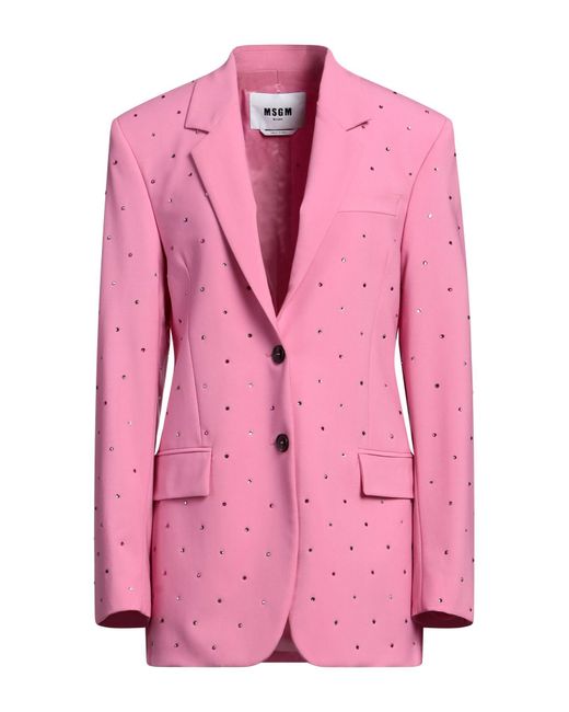 MSGM Pink Blazer