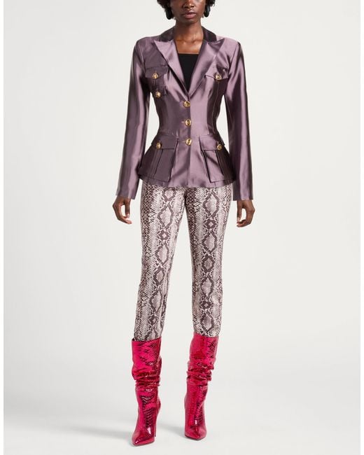 Elisabetta Franchi Purple Blazer