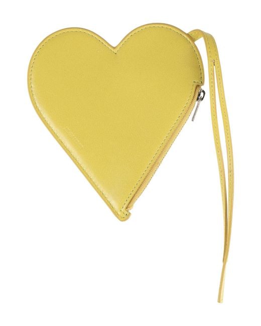 Jil Sander Yellow Coin Purse