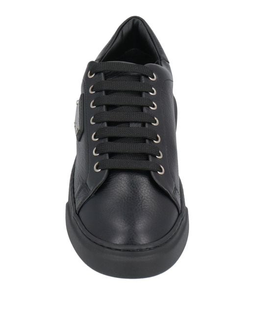 Philipp Plein Black Trainers for men