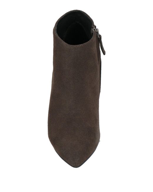 Bibi Lou Brown Ankle Boots